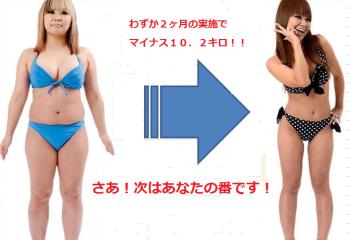 痩せた写真
